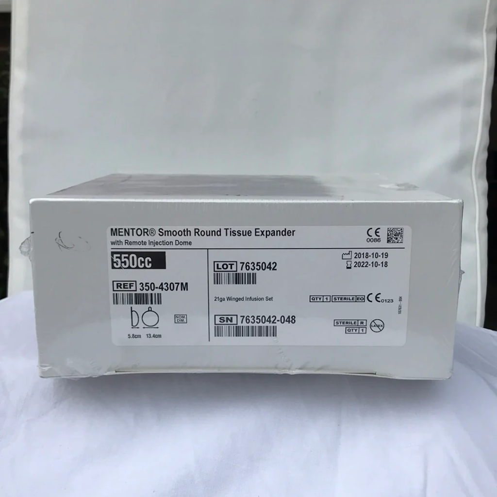 Mentor 3544275 Siltex Round High Profile Gel Breast Implant Cohesive I